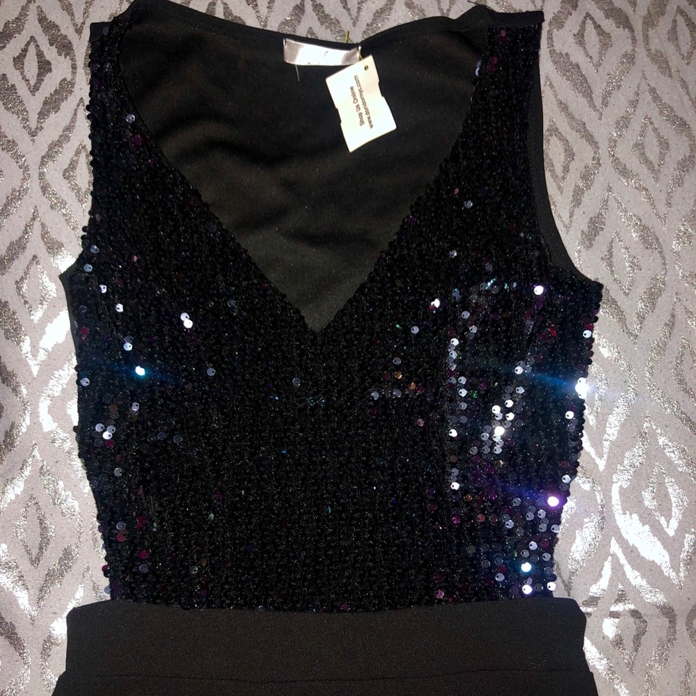 Black sparkly dress